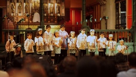 Performers from Chiswick Gospel Choir