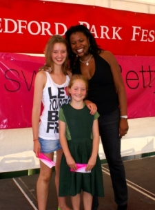 Pop Idol contestants with Brenda Edwards