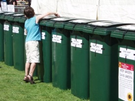 Recycling bins