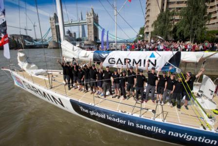 Team Garmin - departure