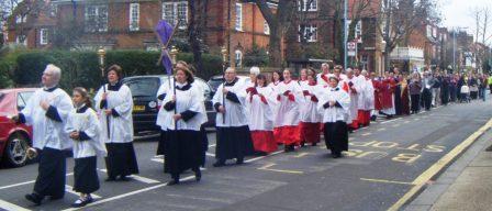 Palm Sunday Procession