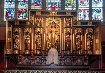 The refurbished Reredos